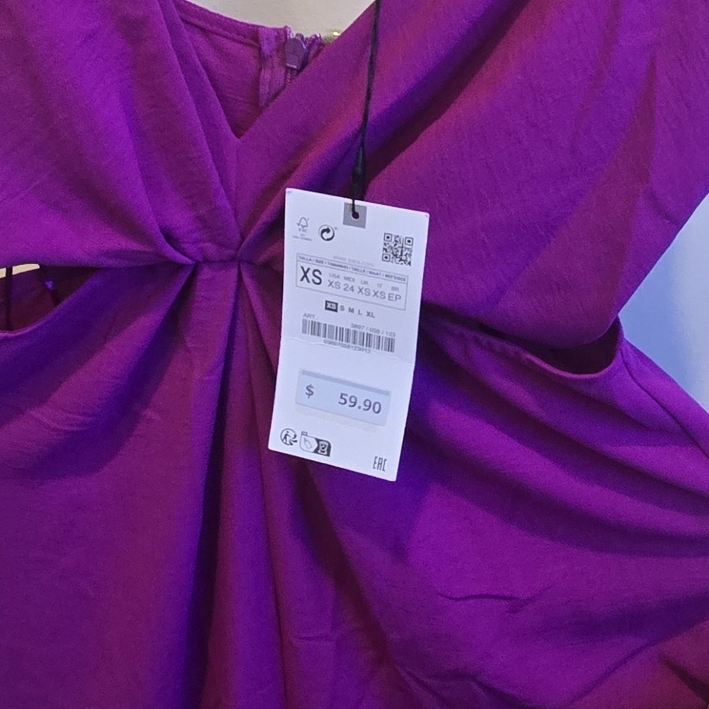 Vibrant Magenta Spaghetti-Strap Jumpsuit
